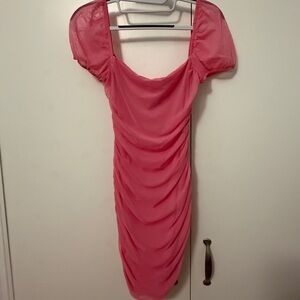 Princess Polly Vibrant Pink Mini Dress